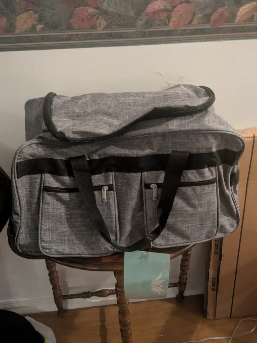 Grey Duffel Bag thumbnail
