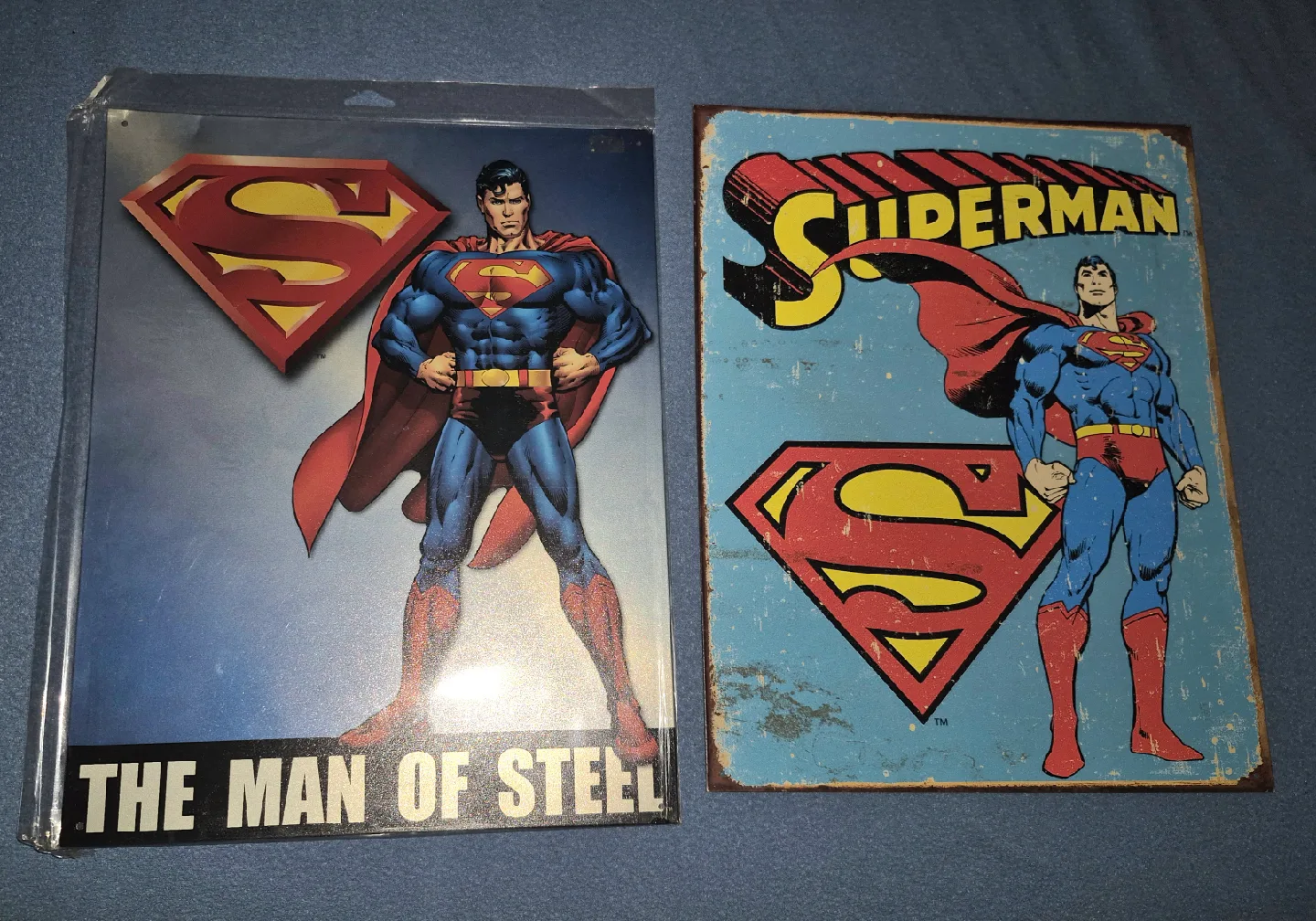 Superman tin posters thumbnail