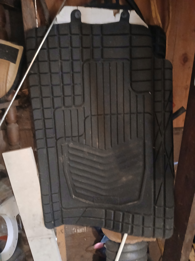 Michellin Black Car Floor Mat 2 mats