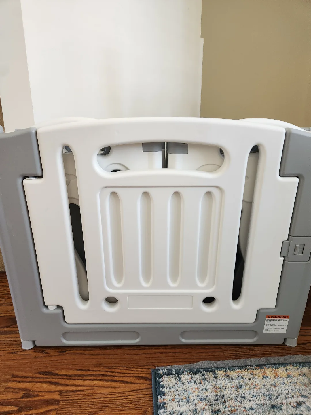 Gupamiga Baby Playpen - Grey & White image indicator(2)