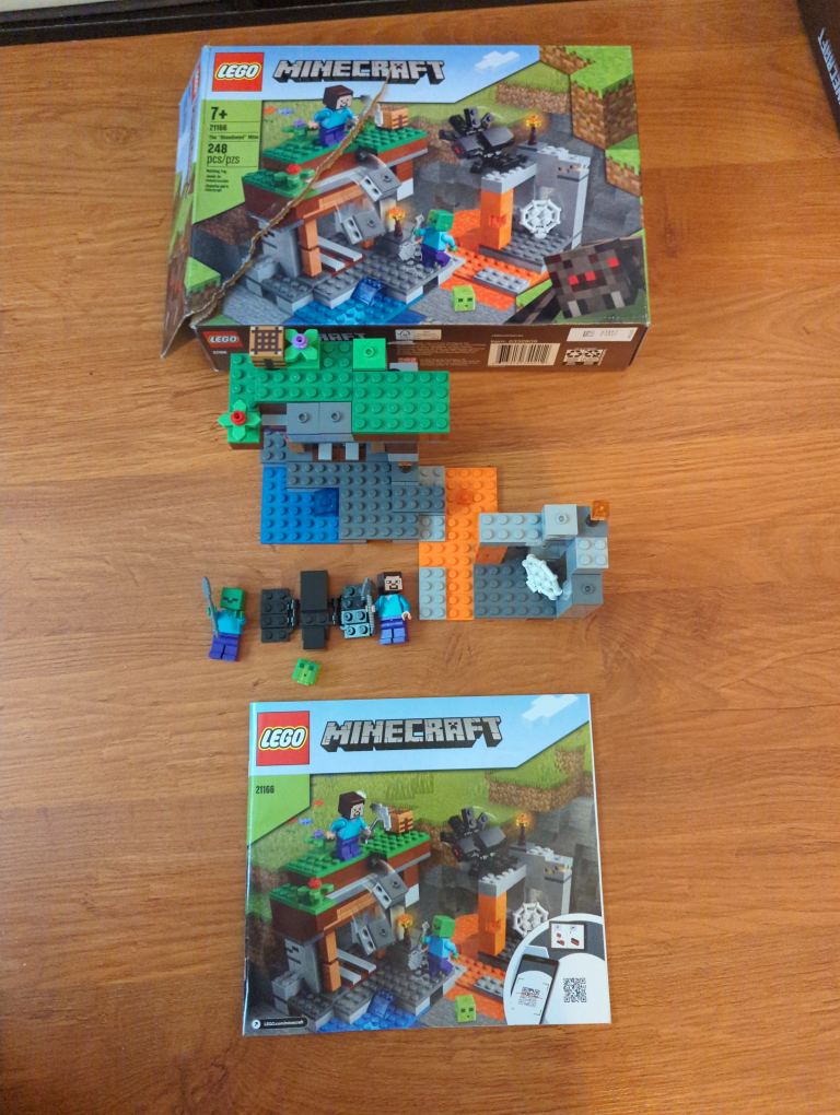 LEGO Minecraft 21166 The "Abandoned" Mine Set
