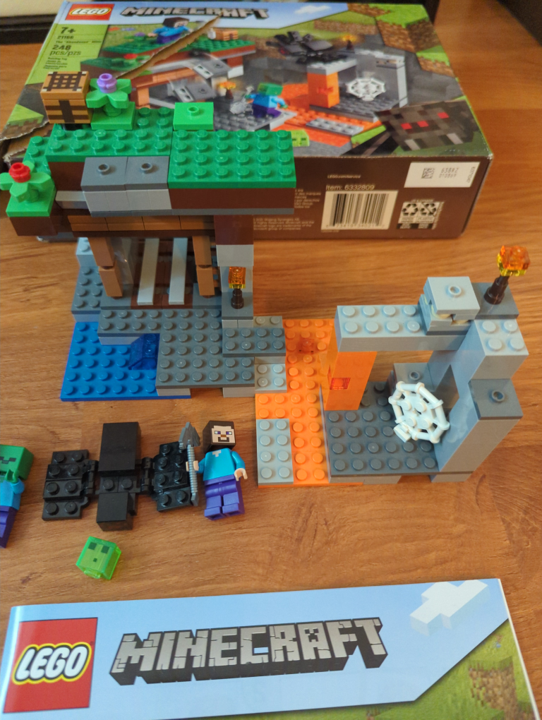 LEGO Minecraft 21166 The "Abandoned" Mine Set - photo 4