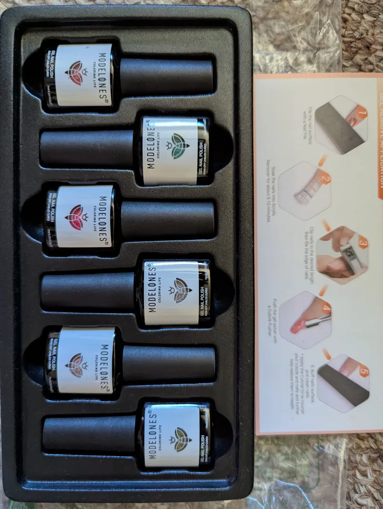 Modelones Gel Nail Polish Set - New image indicator(2)