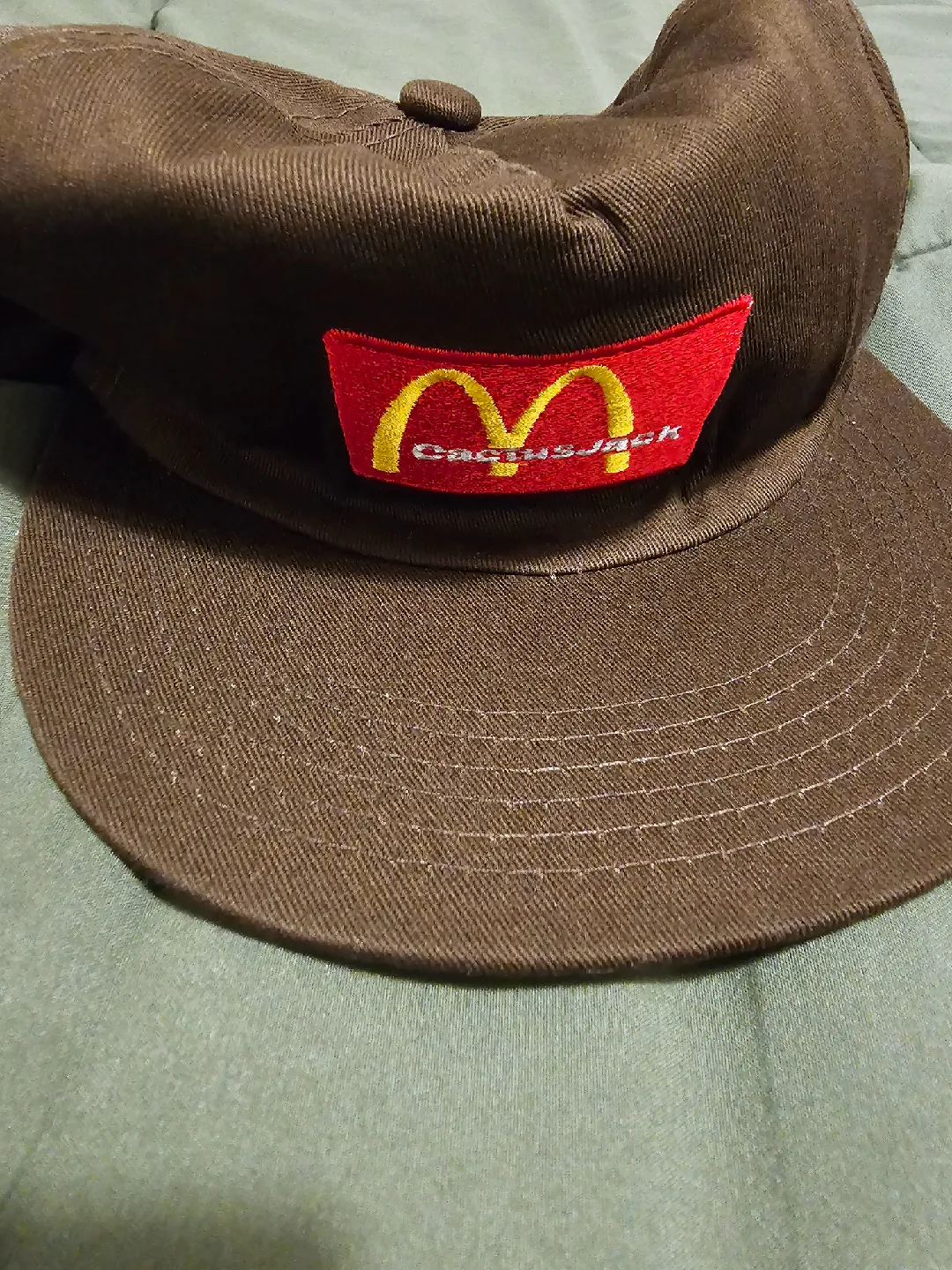 Travis Scott x McDonald's Cactus Jack Hat Brown thumbnail