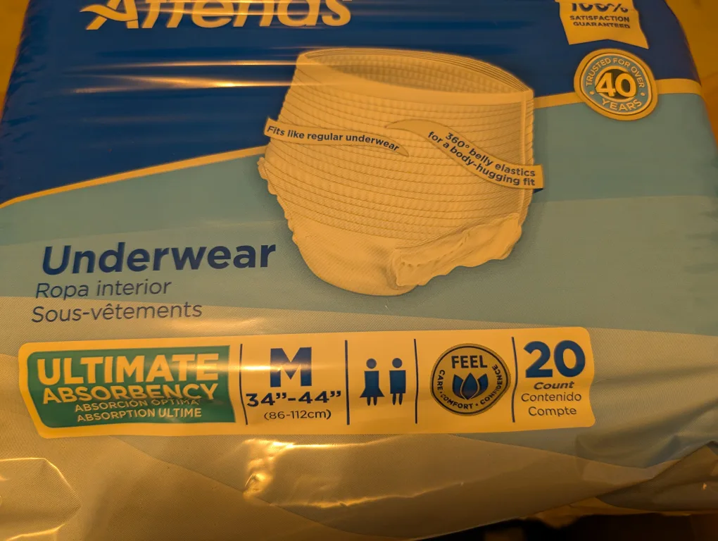 Attends Underwear - Size M - unisex image indicator(2)