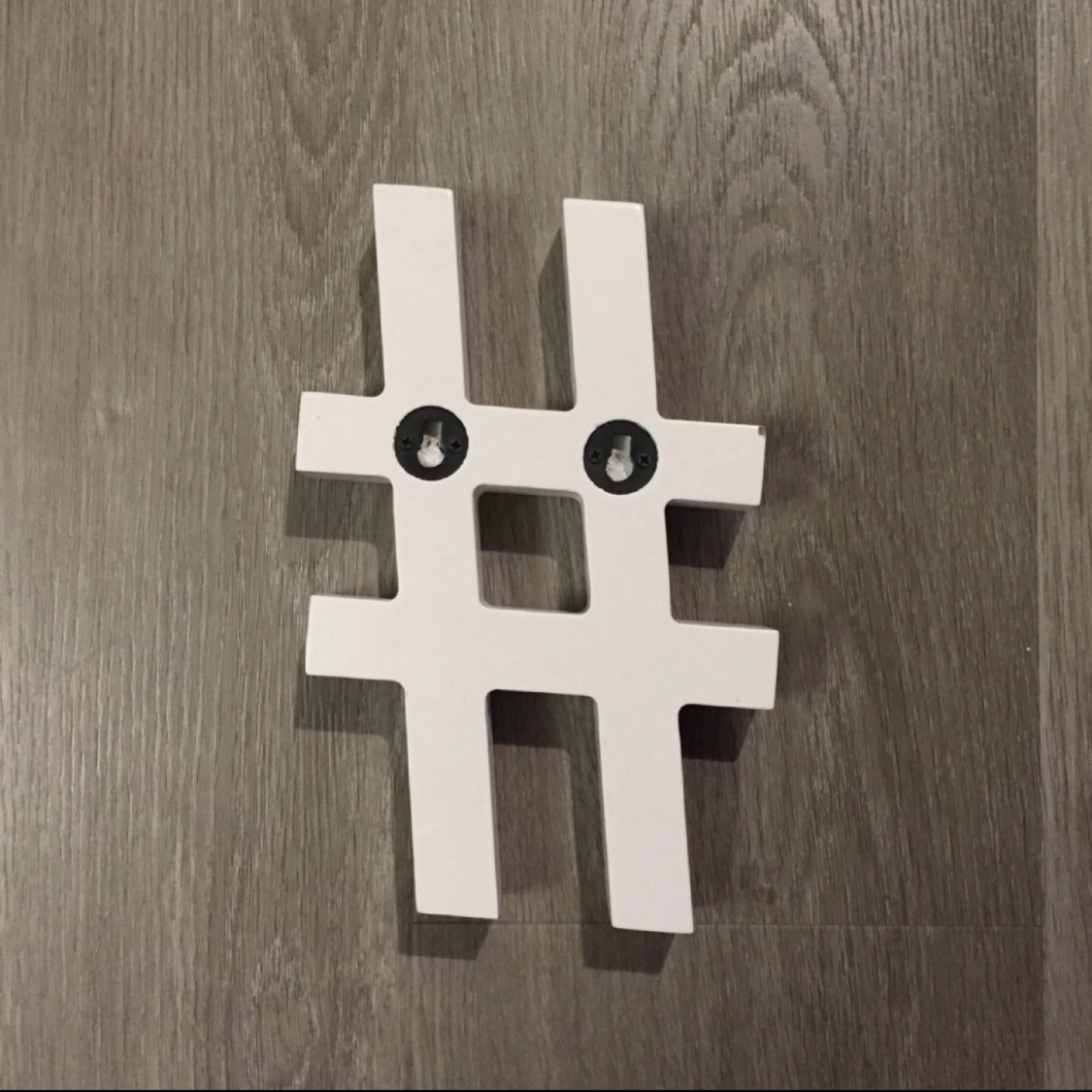 Hashtag # display - photo 2