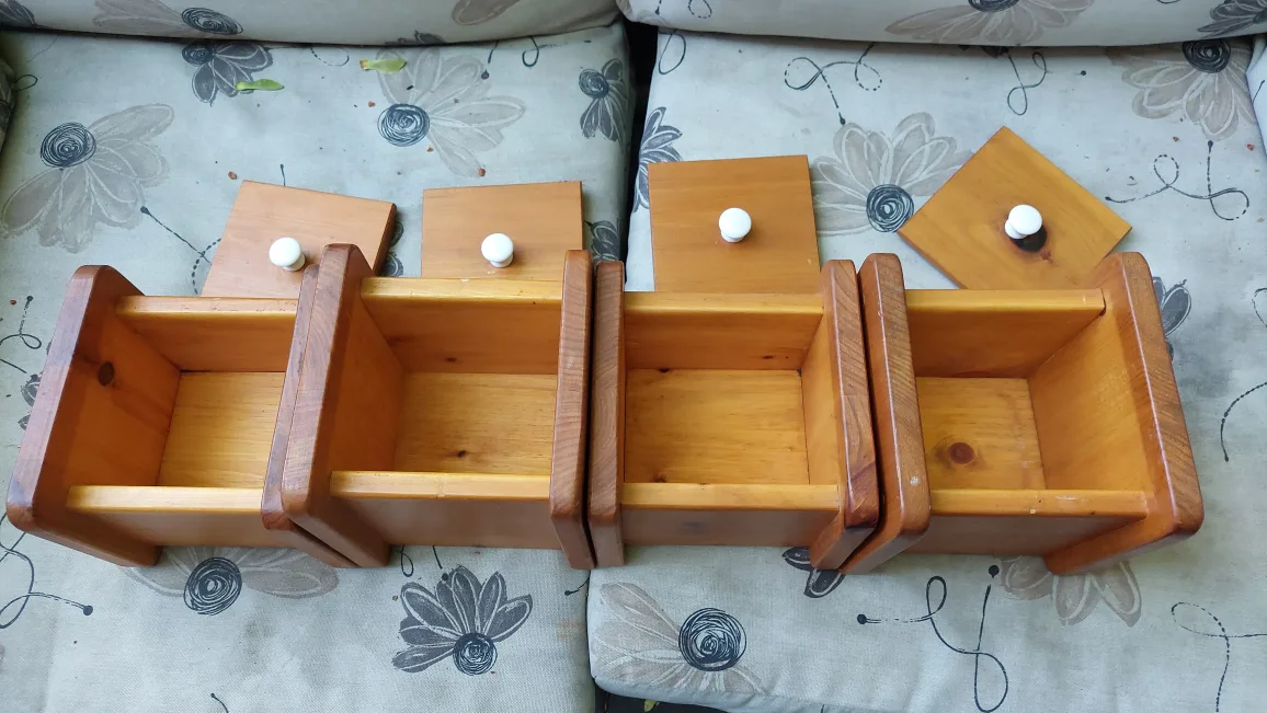 Wooden Kitchen Canister Set image indicator(2)