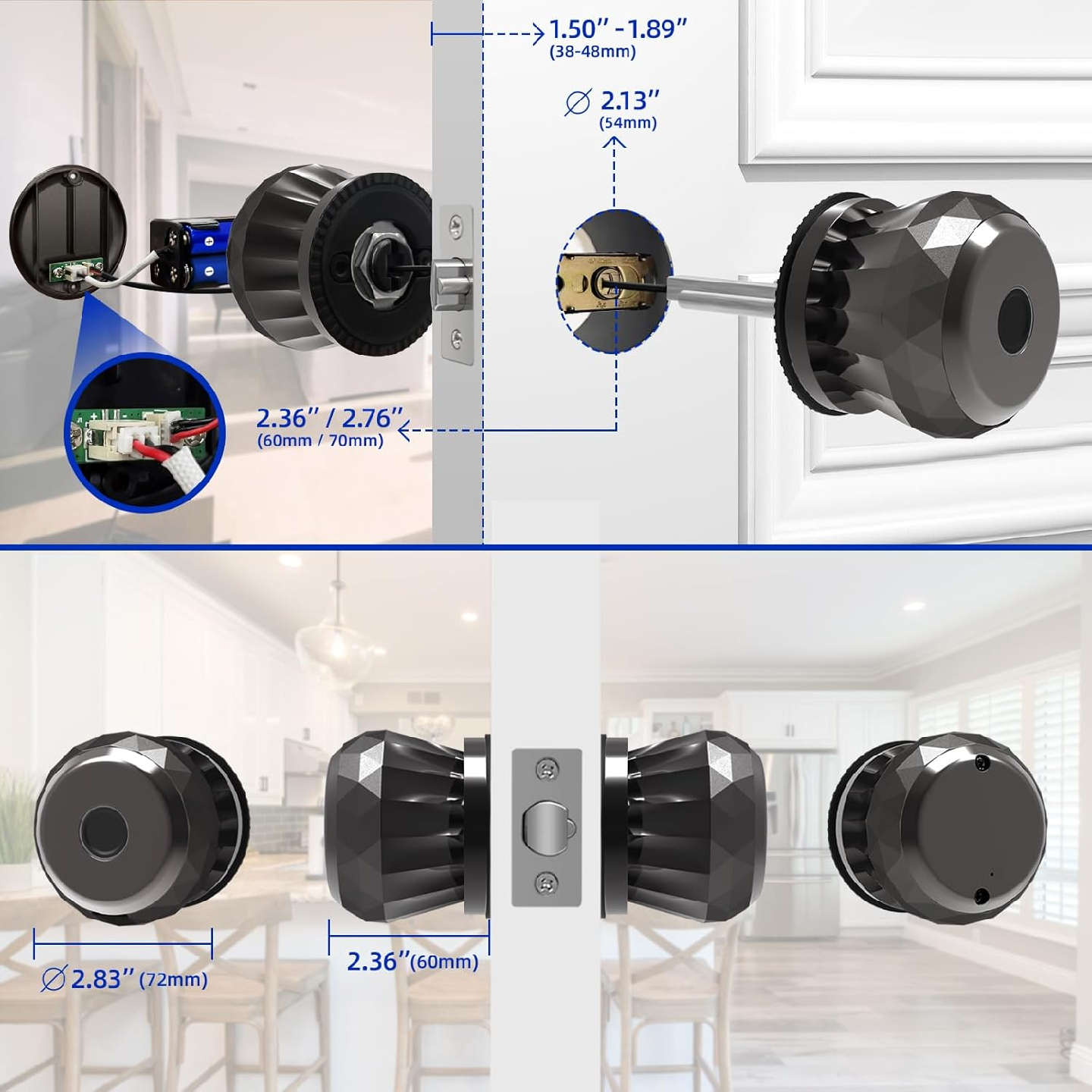 Euphoricca Fingerprint Door Locks - photo 3