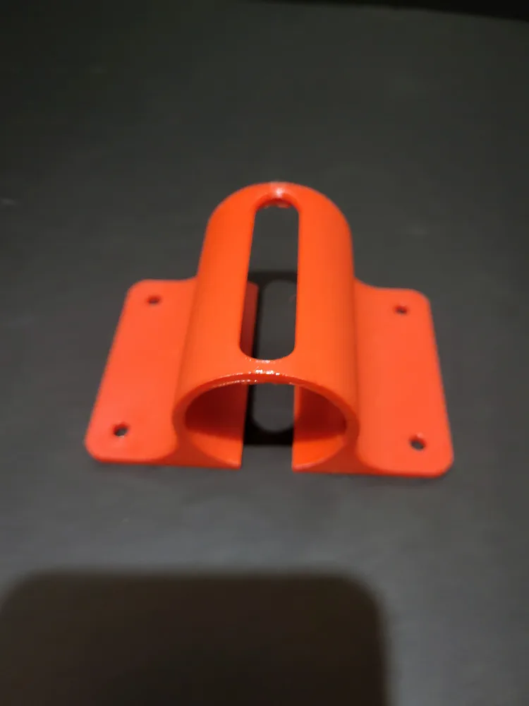 Red Poop Bag Holder for Backyard image indicator(2)