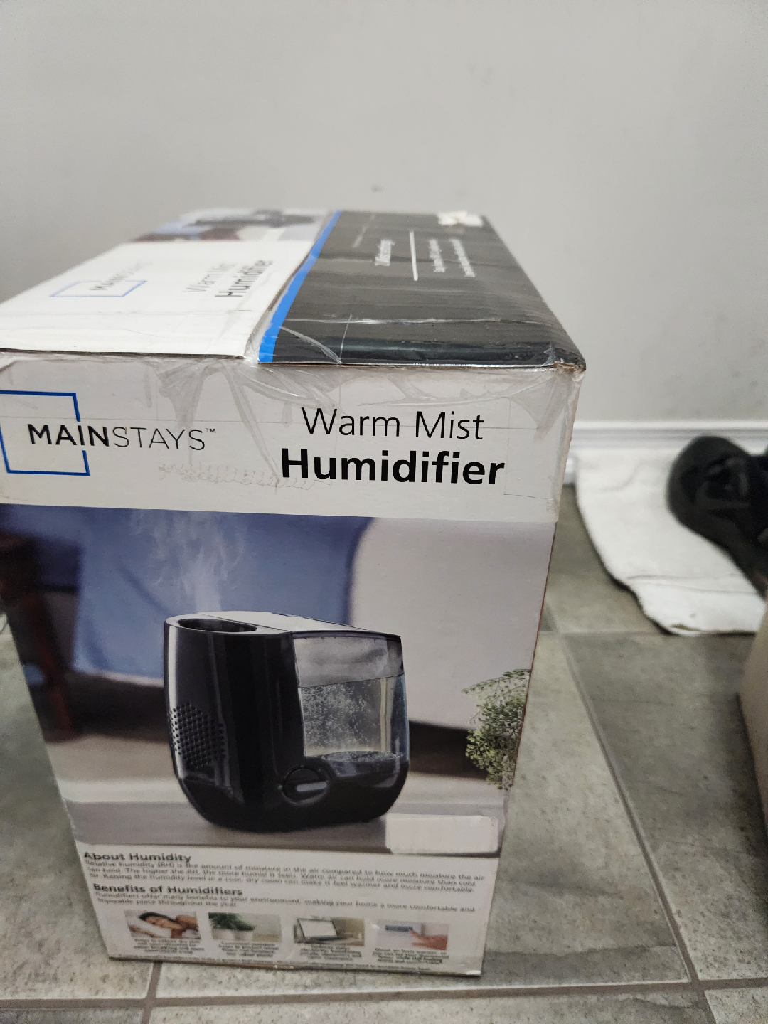 Mainstays Warm Mist Humidifier - photo 2