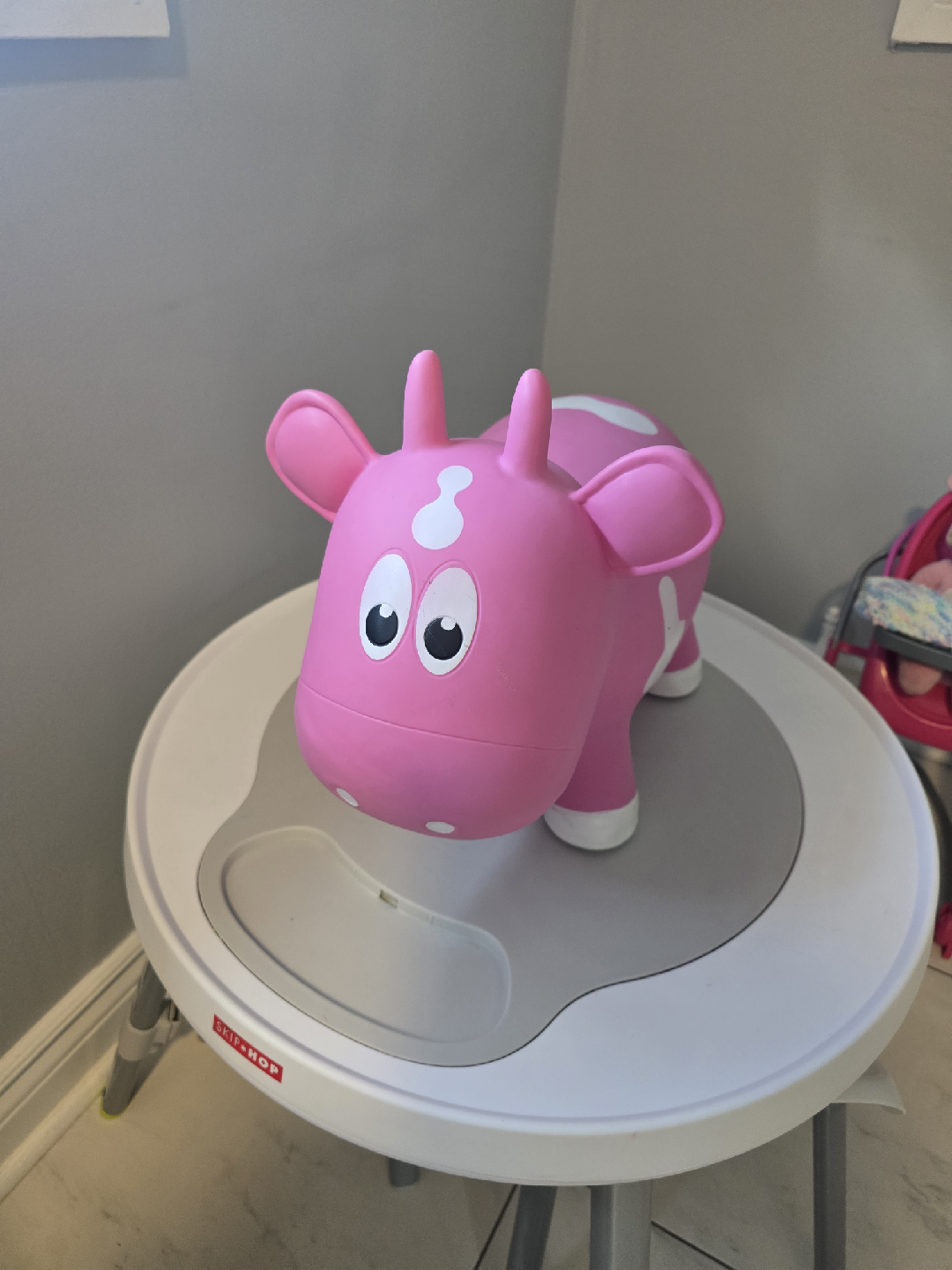 Pink Inflatable Bouncy Cow - photo 2