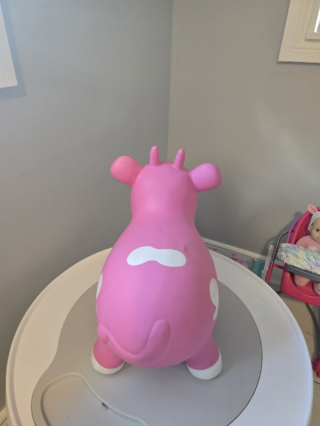 Pink Inflatable Bouncy Cow - photo 4