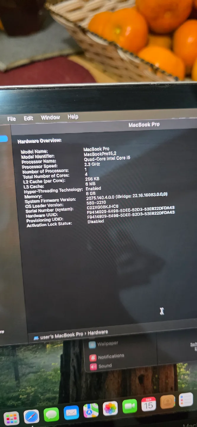 MacBook Pro 13-inch 2018 - Intel Core i5 image indicator(5)