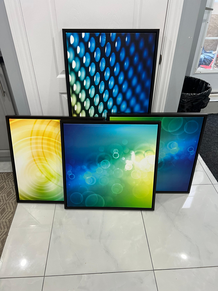 Set of 4 Framed Wall Art