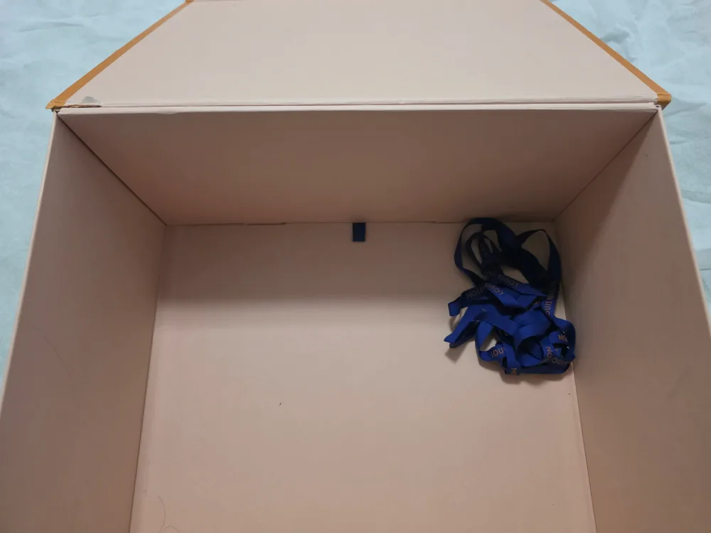 Empty Louis Vuitton Box and paper bag image indicator(3)