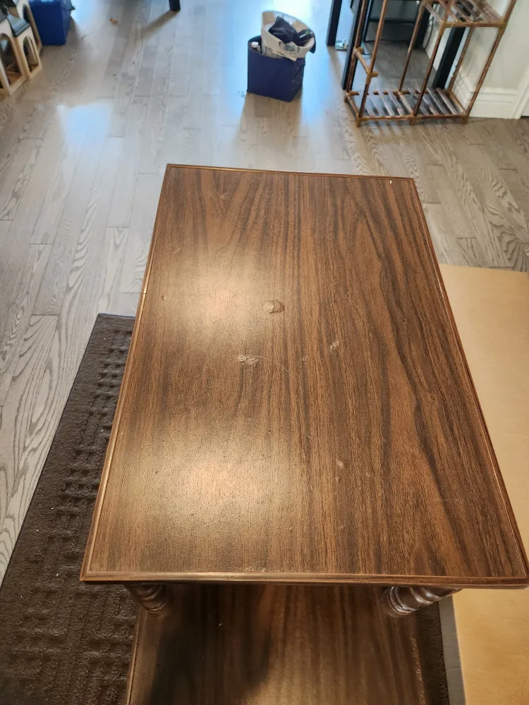 Brown Wooden 3-Tier Shelving Unit image indicator(2)