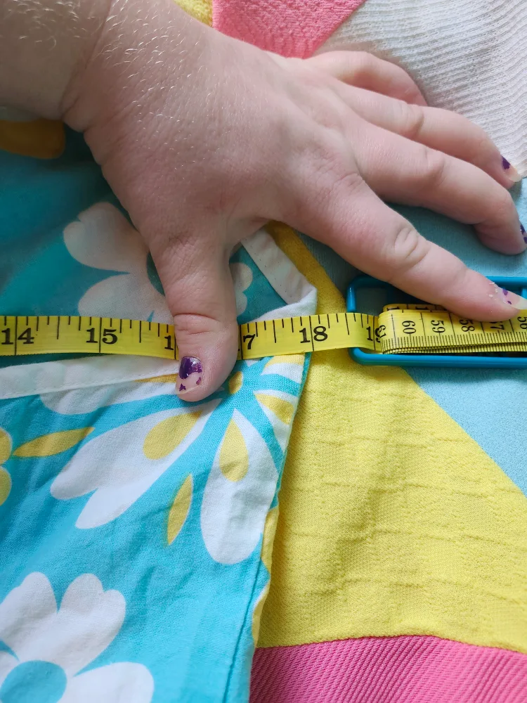 y2k blue floral halter dress image indicator(5)