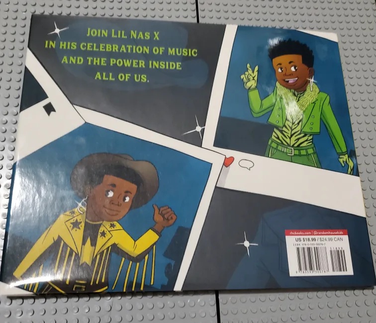 Signed Lil Nas X picture book image indicator(3)