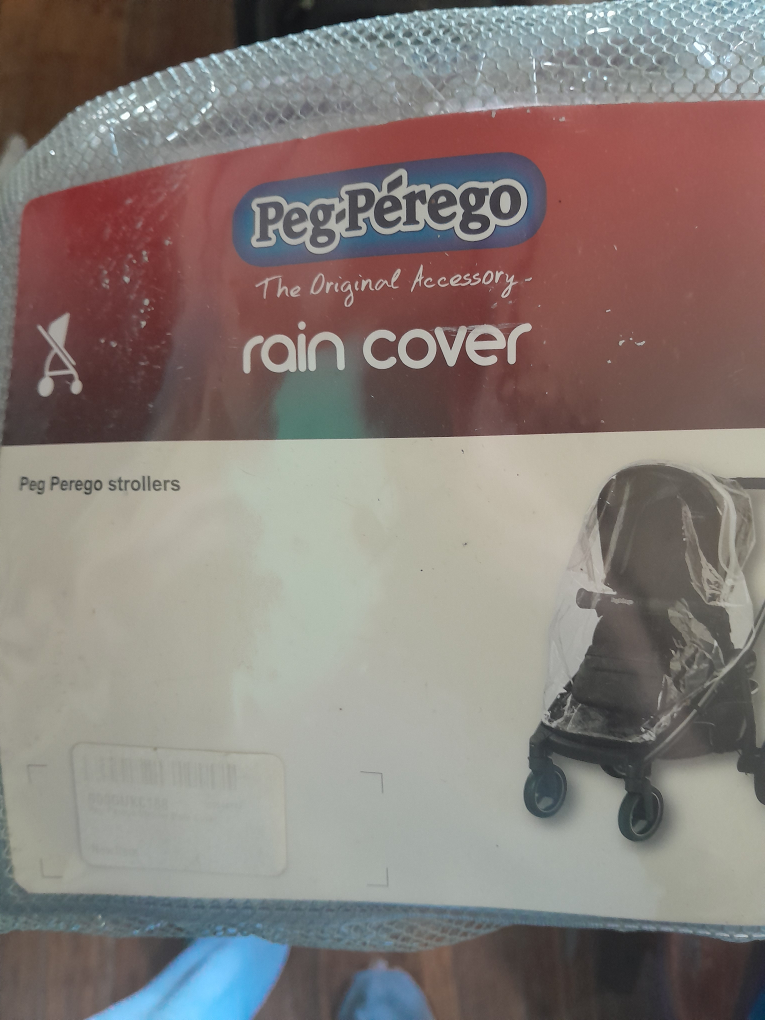 Peg Perego Stroller Rain Cover - New in Package!