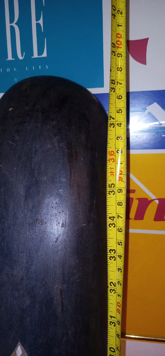 Vintage African Tribal Mask - 40 Inches image indicator(5)