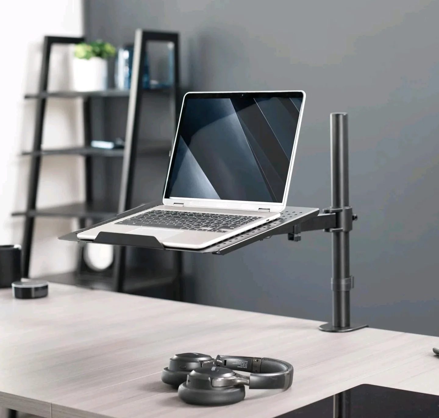 VIVO Laptop Desk Mount Stand - Black image indicator(4)