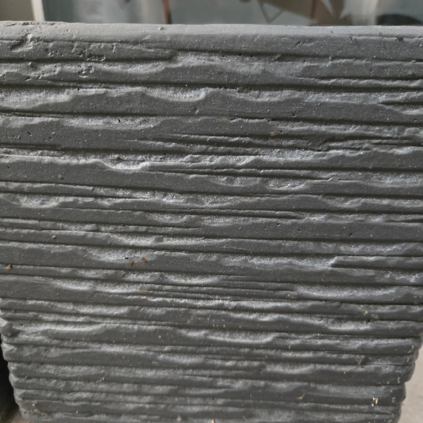 8 X 8 Inches  Grey Square Planters - Set of 2 image indicator(4)