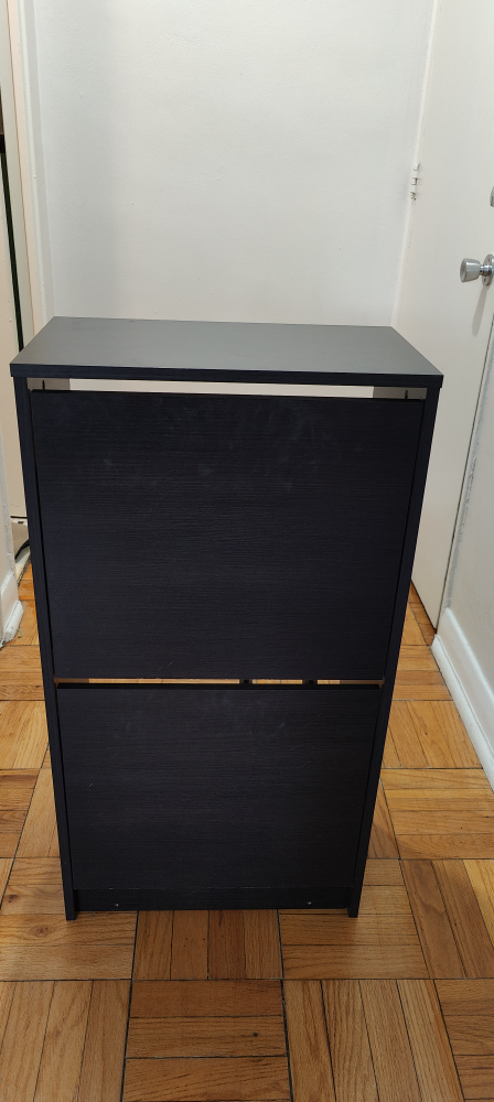 Black Shoe Cabinet - photo 2