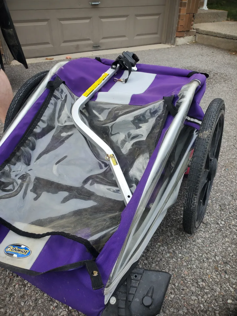 Chariot Purple Bike Trailer image indicator(2)