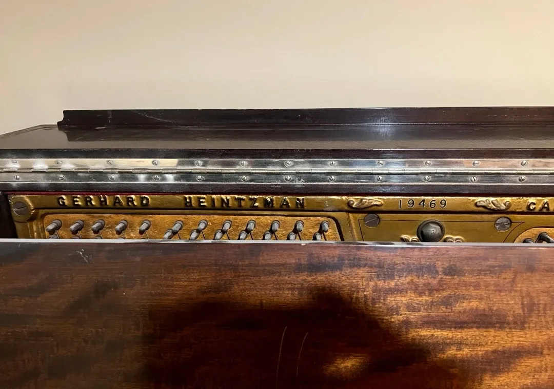 Antique Gerhard Heintzman Piano With Bench image indicator(10)