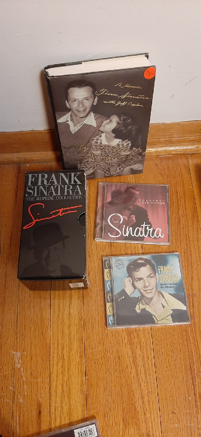 Frank Sinatra CDs, Book, and Collection
