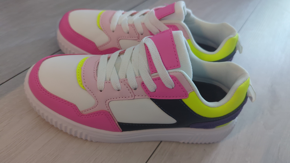 Pink & White Sneakers - photo 2