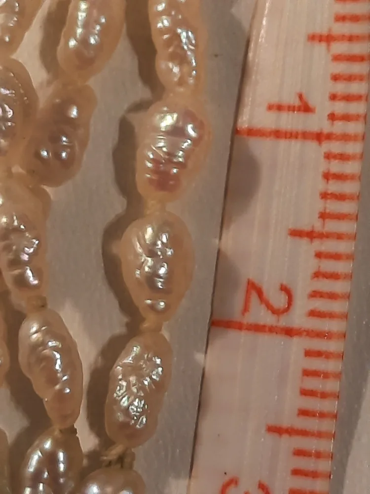 Pearl Necklace 14K Gold Clasp image indicator(4)