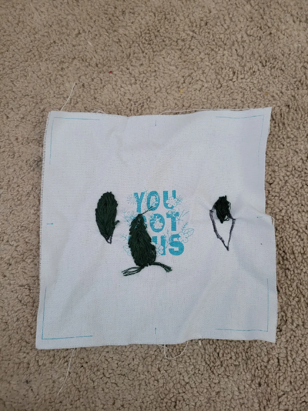 Handmade Embroidered Fabric Pieces image indicator(3)