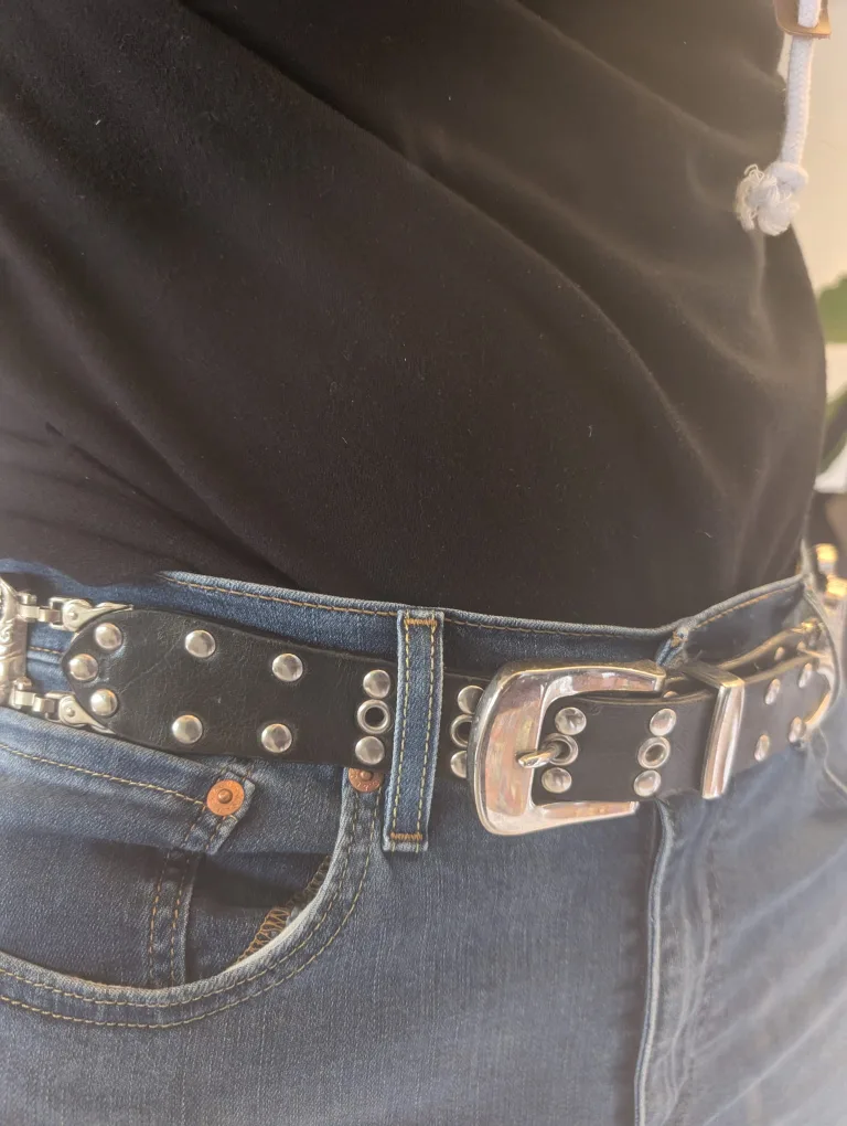 Leather Cowboy boot Belt XL 42-44 image indicator(4)