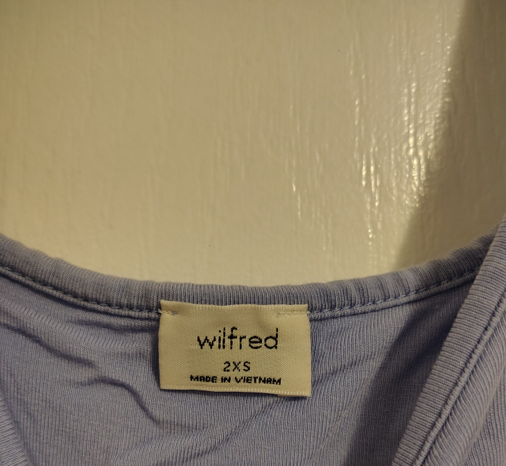 Wilfred Dress - 2XS - Periwinkle Blue - photo 2