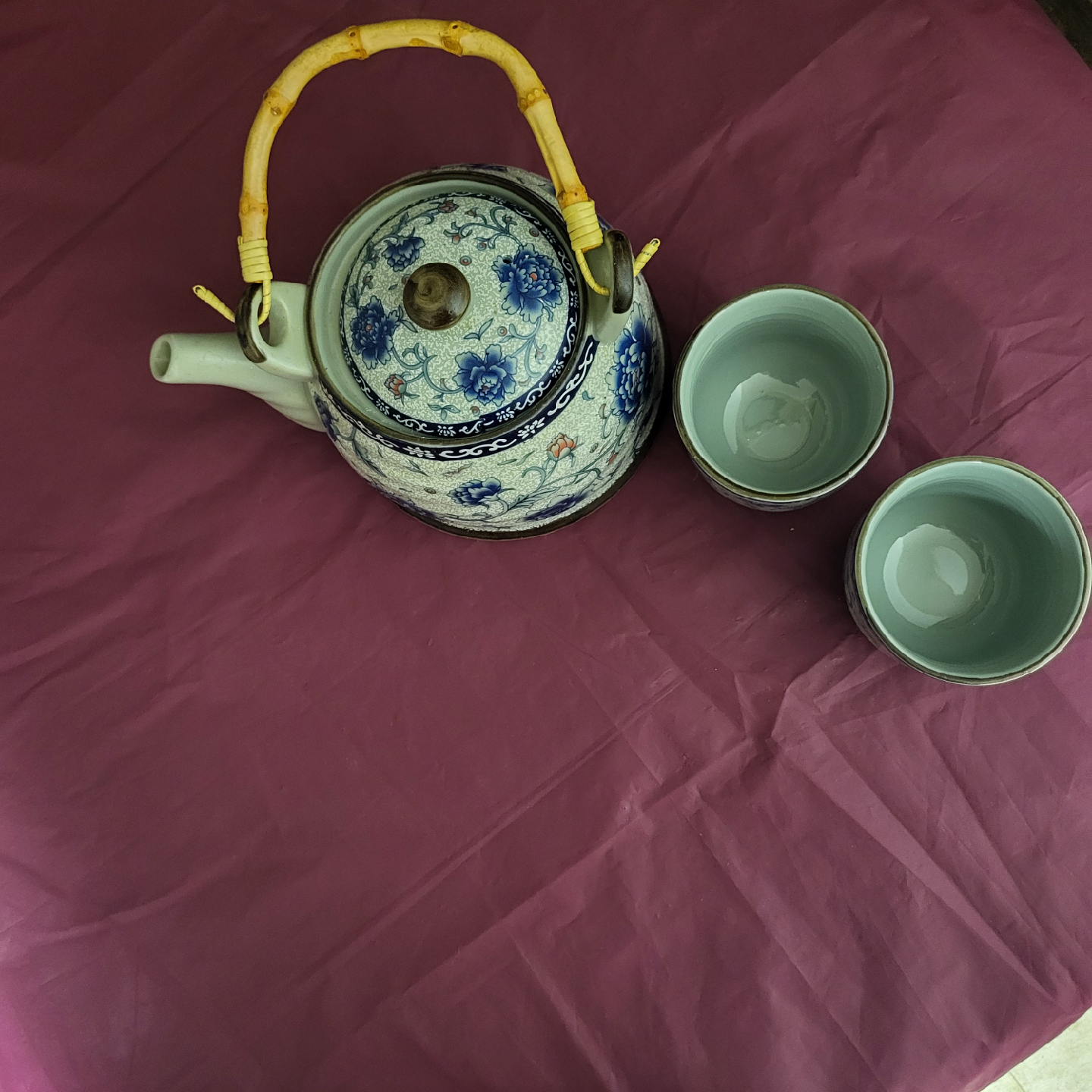 Adeline Tea Set with Teapot and Cups - photo 2