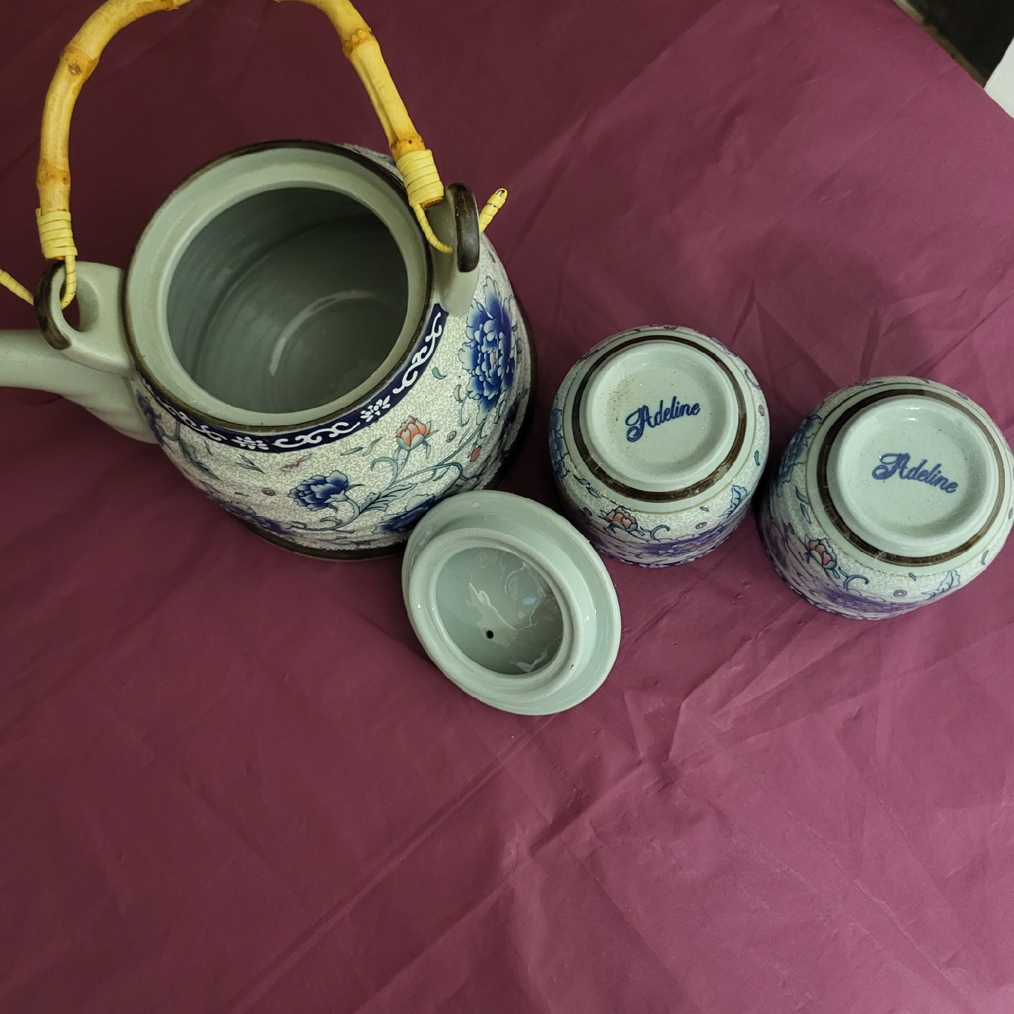Adeline Tea Set with Teapot and Cups - photo 3