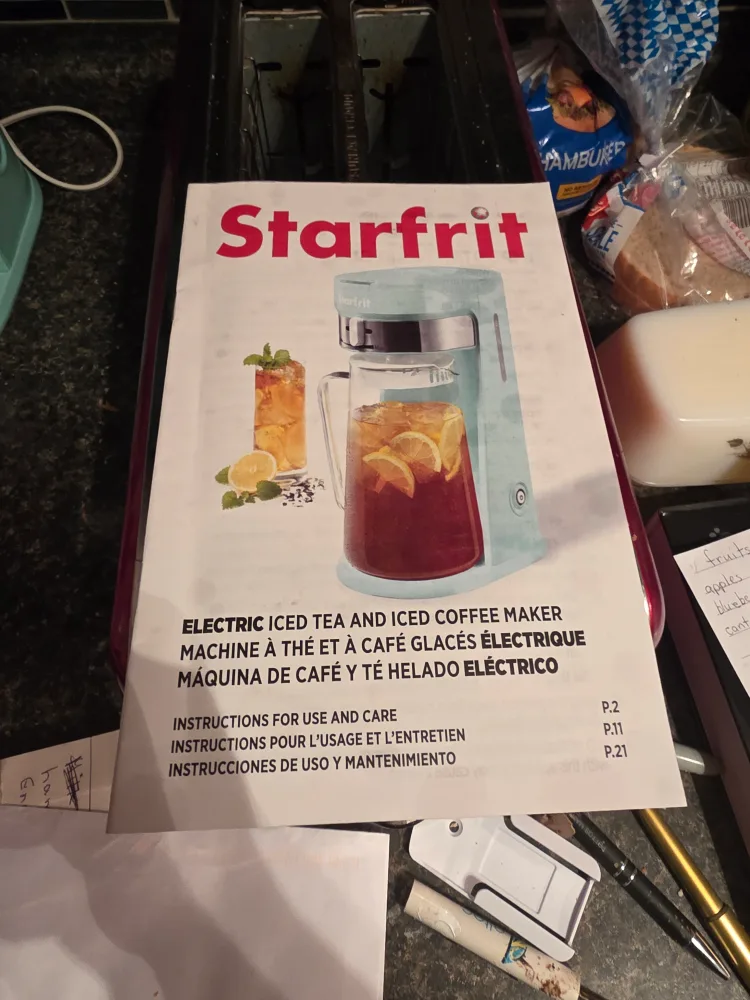 Starfrit Electric Iced Tea & Coffee Maker image indicator(4)