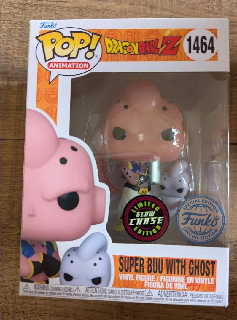 Pop Funko Dragon Ball Z Super Boo with Ghost thumbnail