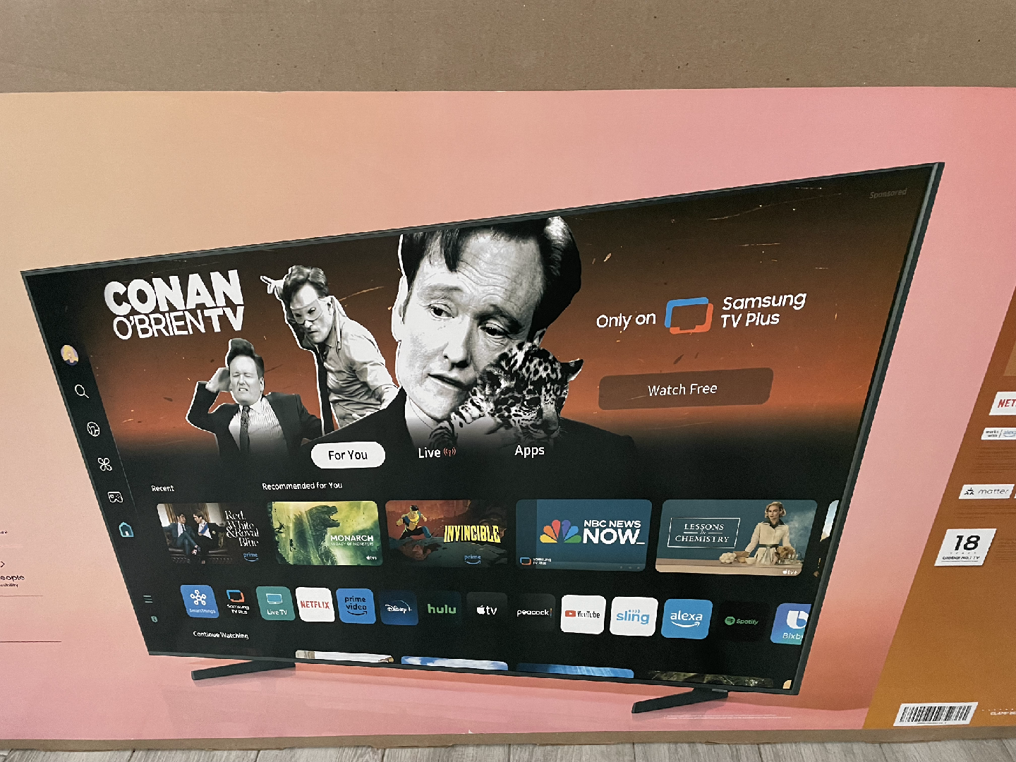 Samsung 55" Crystal UHD DU7200B Smart TV - photo 4