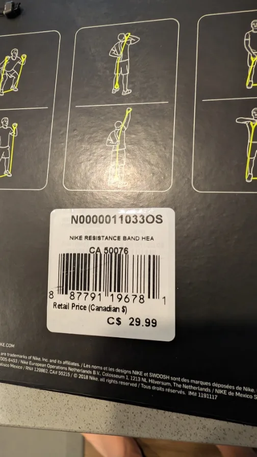 Nike Heavy Resistance Band - Up to 40 lbs 🥕 image indicator(2)