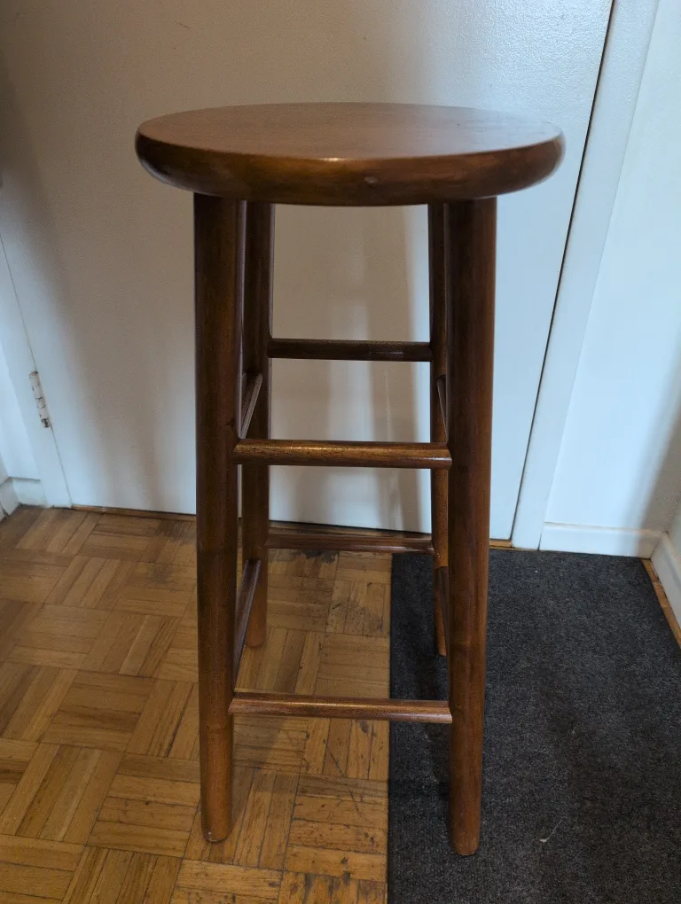 Wooden Bar Stool thumbnail
