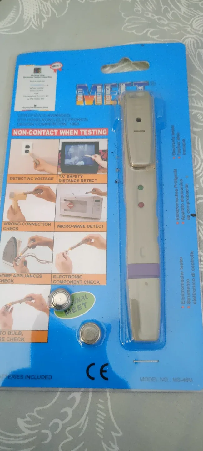 MEET MS-48M Non-Contact Voltage Tester thumbnail