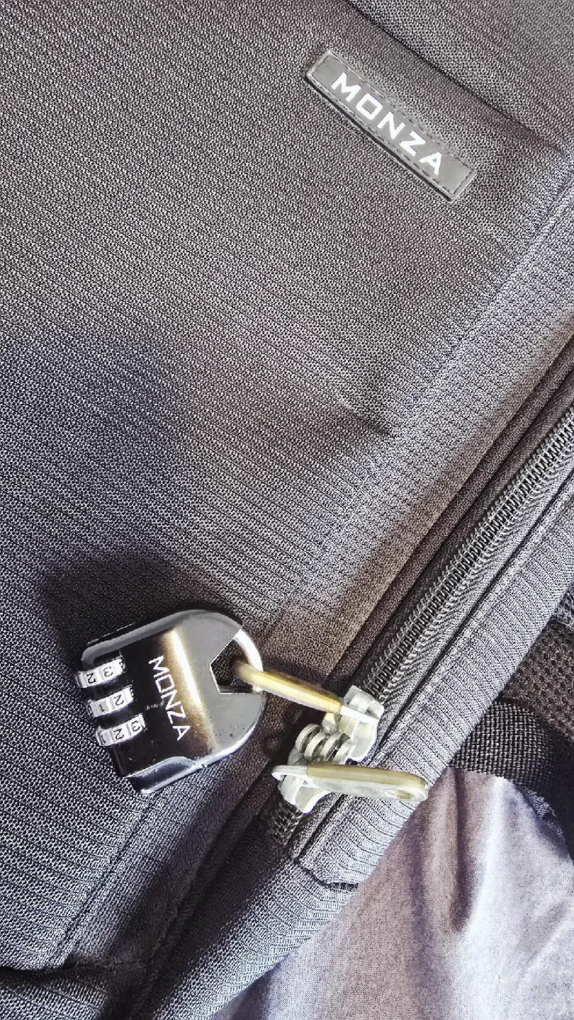 MONZA Black Laptop Backpack image indicator(2)