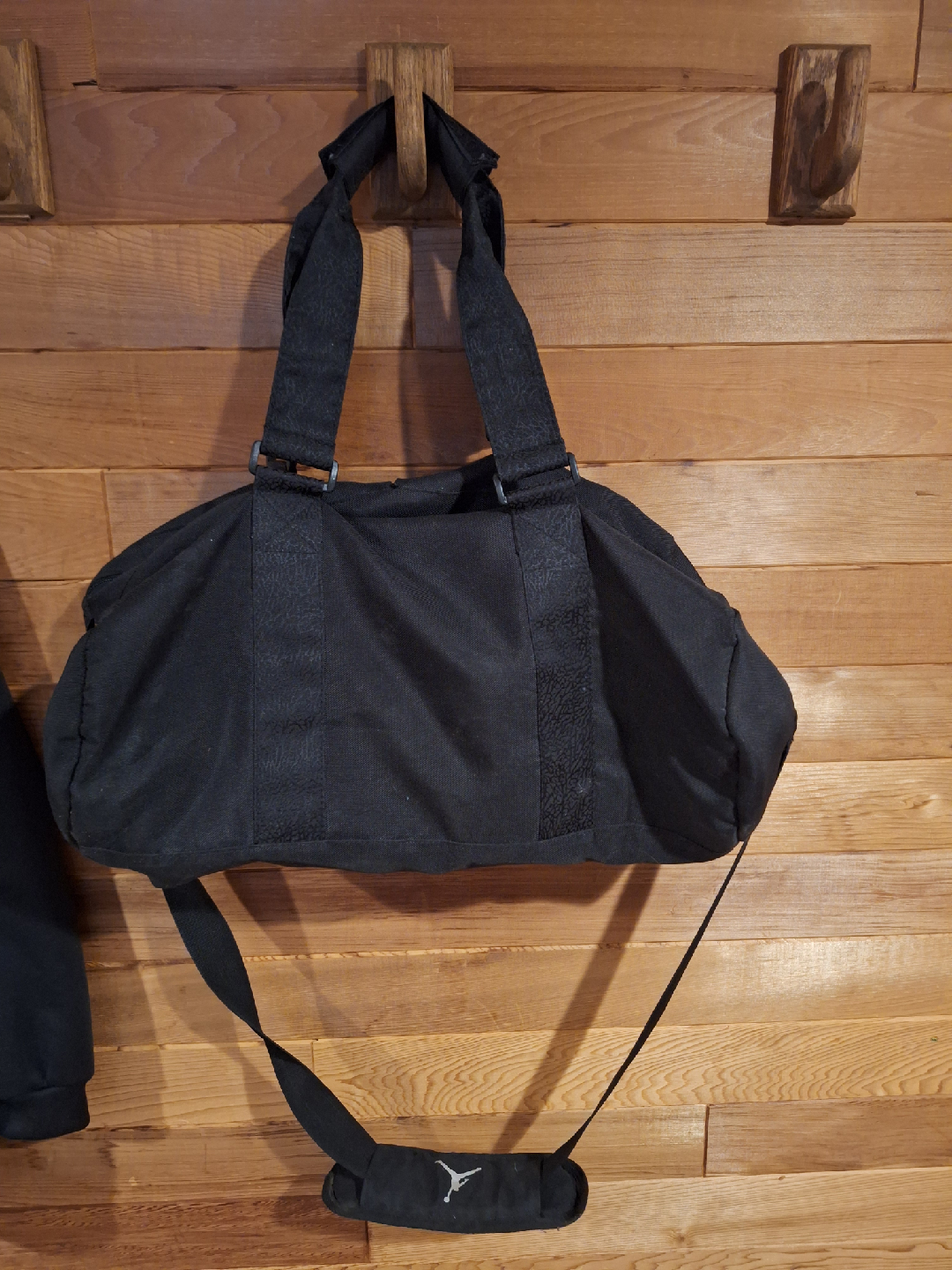 Jordan Black Duffle Bag - photo 3