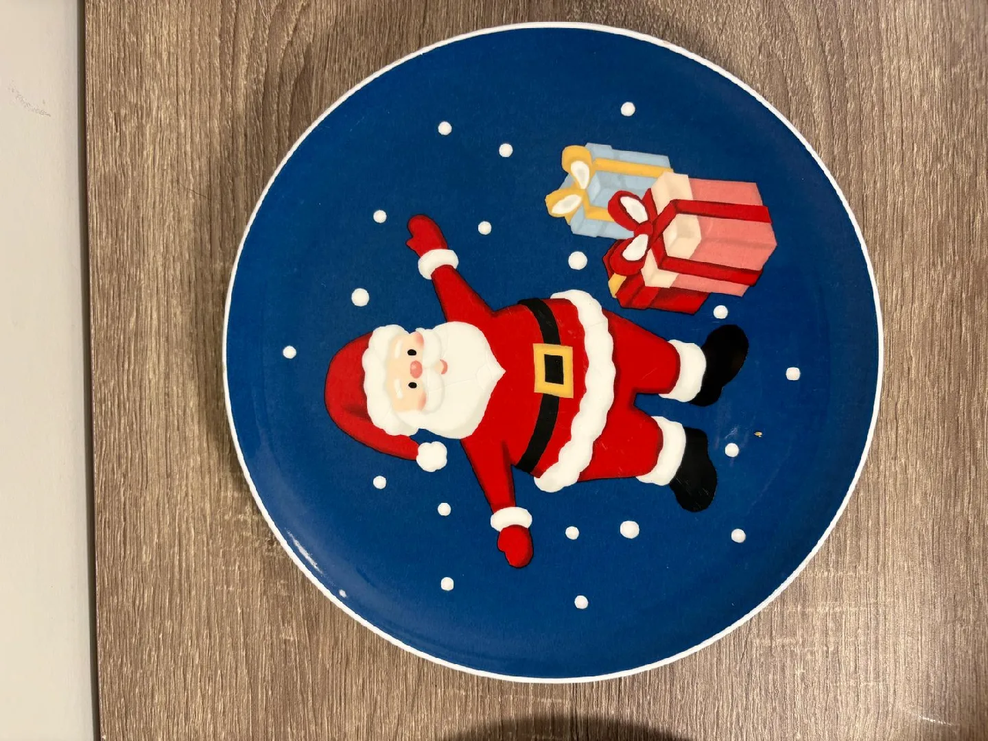 Christmas Santa Plate