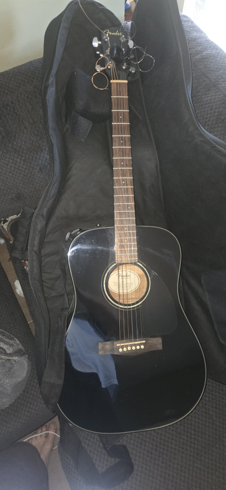Fender Acoustic Guitar - Black