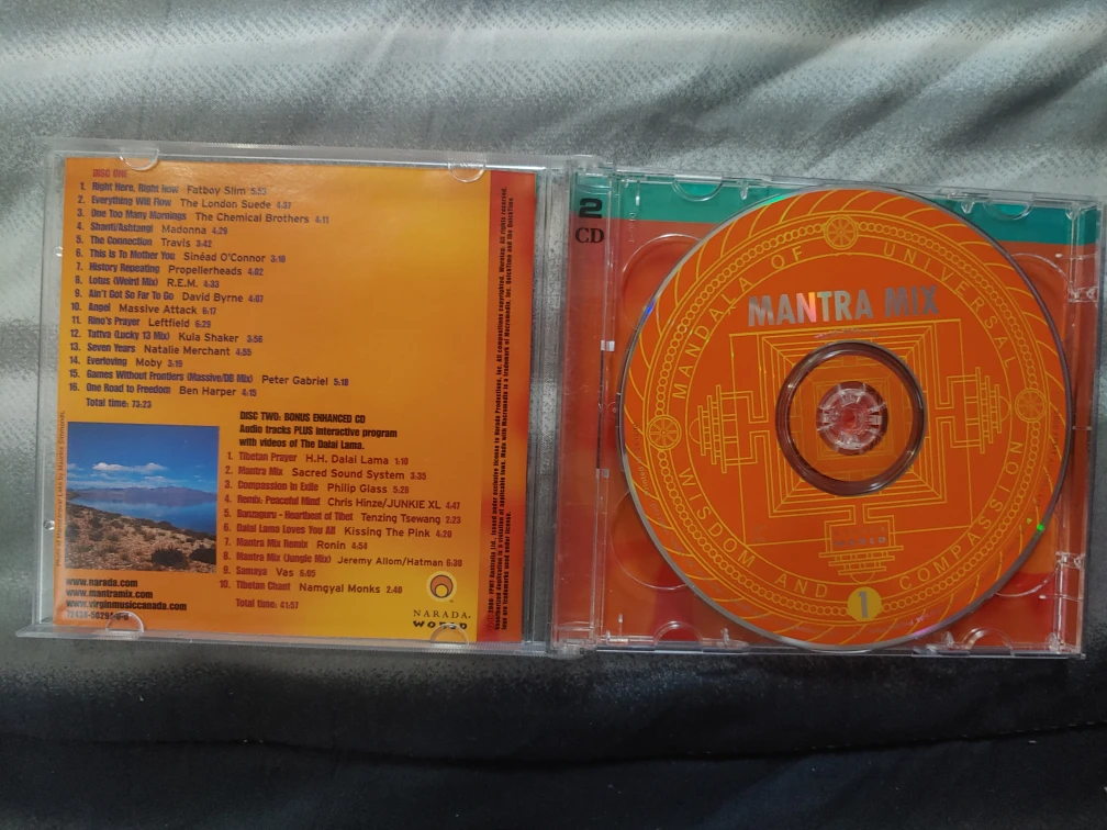Mantra Mix - Tibetan Refugee Benefit Album CD - photo 3