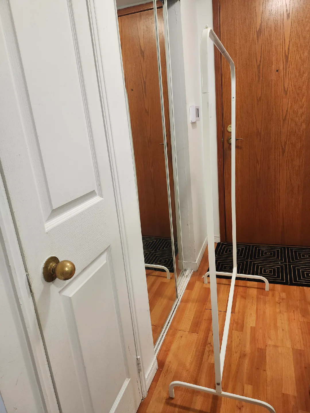 IKEA Clothes Rack - White - 39" Wide image indicator(4)