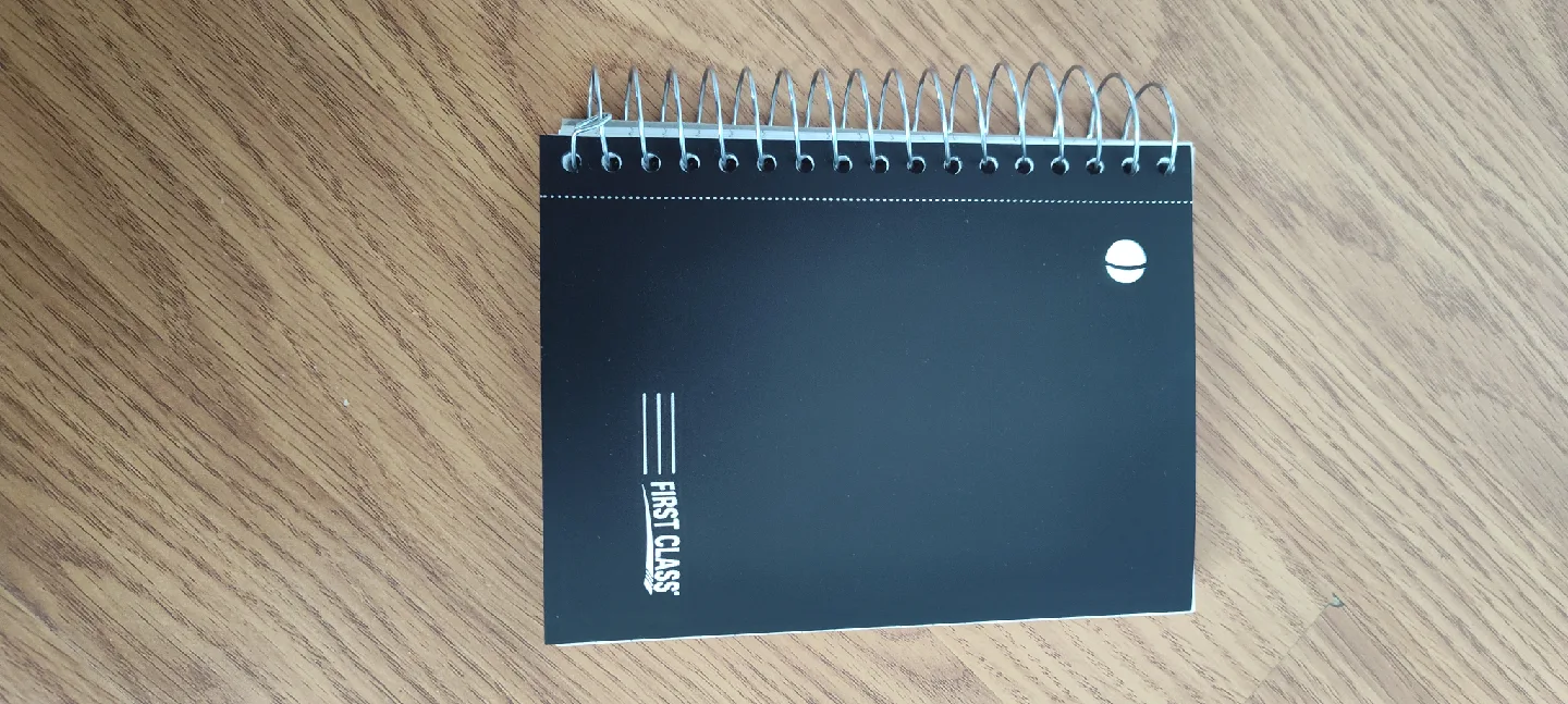 First Class 160 Sheet Notebook - 4" x 5.5" thumbnail